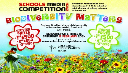 Columbans Biodiversity Matters schools competition web